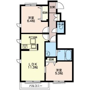 ウエスト夏見 103号-14