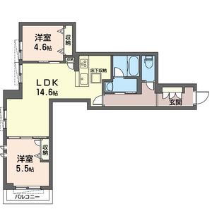 エクラージュ　エスト 102号室