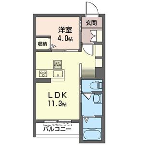 Ｄｉｏ・ｄｉ・Ｍａｒｅ 105号室