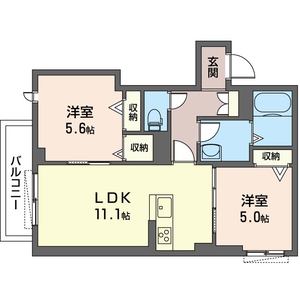 メゾンドアトリエール 205号室