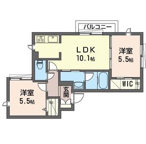 ドゥーメゾン田尻 202号室