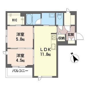 メゾン　ソレイユ 201号室
