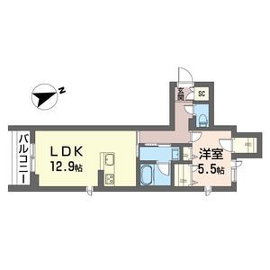 エクラージュ海神 203号室