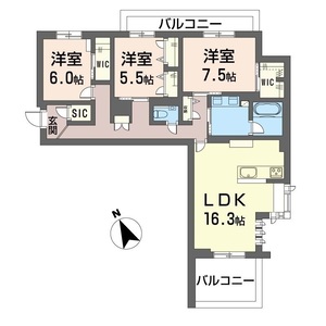 リラグラッド　ヴィラ　南八幡 306号室