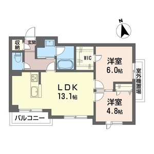 アルバ船橋 201号室