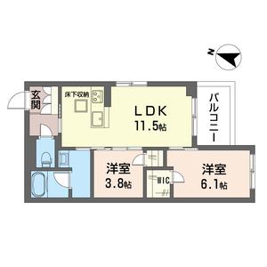 カーサフェリーチェ 105号室