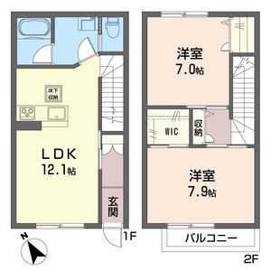 フォレナＫ 102号室