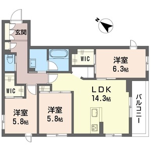 ＮレジデンスⅠ 203号室