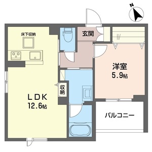 ラ・メゾンドール 102号室