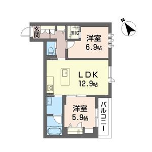 ティエンポ　フェリズ　Ⅰ 303号室