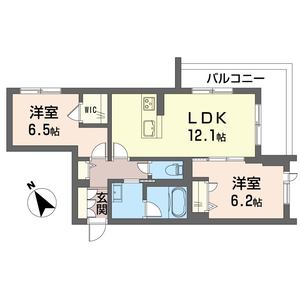 ティエンポ　フェリズ　Ⅰ 401号室