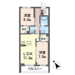ティエンポ　フェリズ　Ⅰ 408号室