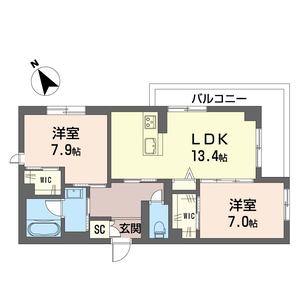 ティエンポ　フェリズ　Ⅰ 411号室