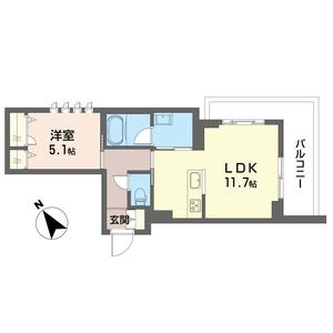 アイル　ルィーズ 407号室