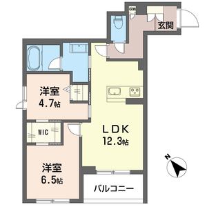 アイル　ルィーズ 402号室