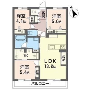 グランデアルベロ南八幡 205号室