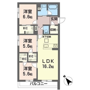 大久保クレスト 107号室