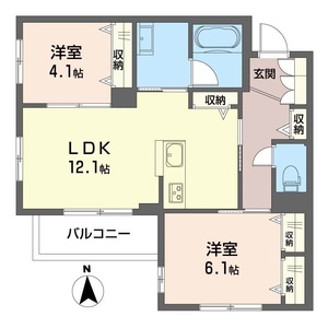 べレオ東船橋 402号室