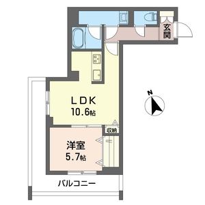 ベンディシオン市川 403号室