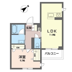 セルディーナ 203号室