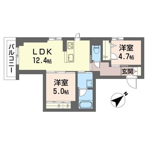 アリスティオ浦安 201号室