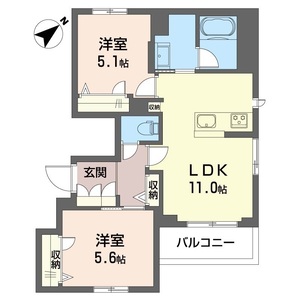 アリスティオ浦安 302号室
