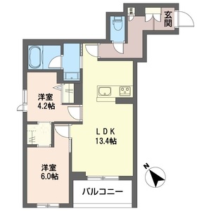 シャーメゾンマコト 203号室