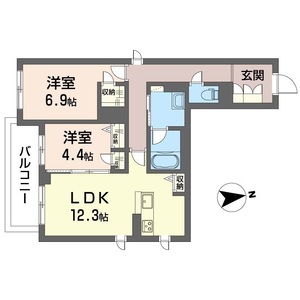 プランドール 303号室