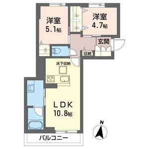 コンフォーザ　真間 105号室