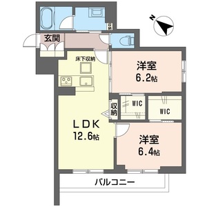 リシェ・フルール 102号室