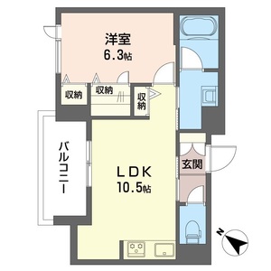リシェ・フルール 206号室