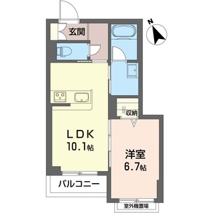 ラホヤ　デルソル 202号室