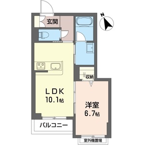 ラホヤ　デルソル 302号室