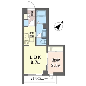 ラフィネⅡ 102号室