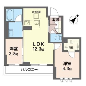 ラフィネⅡ 103号室