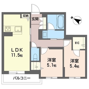 デルフィ淕番館 207号室
