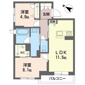 デルフィ淕番館 308号室