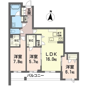 レフィシア 105号室