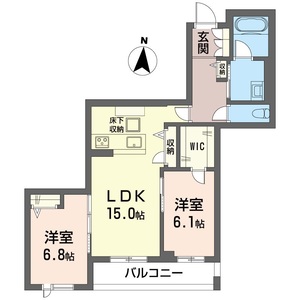 レフィシア 107号室