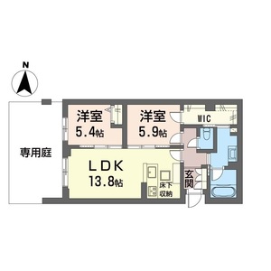 レフィシア 110号室