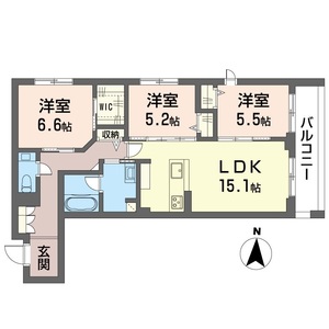 レフィシア 201号室