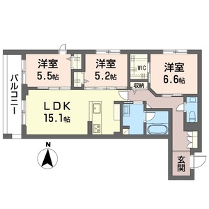 レフィシア 212号室