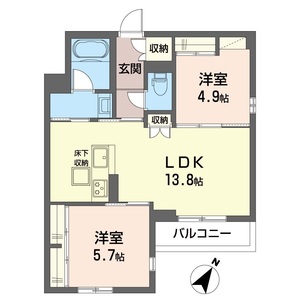 セイル相之川 102号室