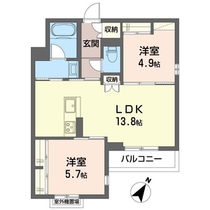 セイル相之川 202号室