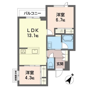 セイル相之川 205号室