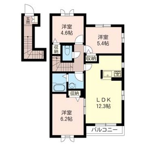 アルカディア姉崎Ｃ棟 201号室