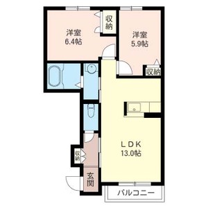 ヴィラＡ 102号室