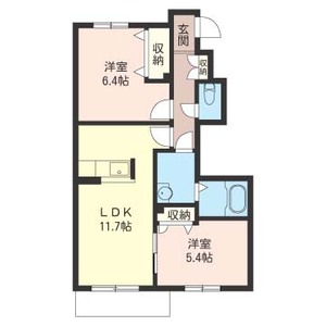 ヴィラＢ 102号室