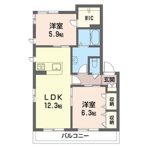 グランコートⅠ番館 207号室