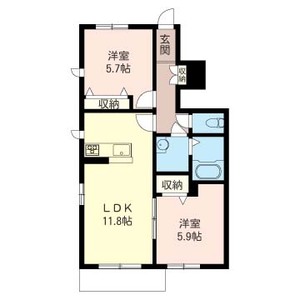 アルフラット椿森Ｂ 105号-16